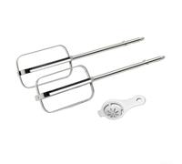 2 pezzi di ricambio in acciaio inox per fruste portatili Kenwood | Accessori di ricambio per miscelatore elettrico per burro, per una facile installazione, sostituisce le parti usurate