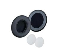 2 pezzi di ricambio paraorecchie pad in pelle proteica morbida traspirabilità per cuffie T1P facile installazione parte cuffie
