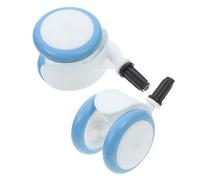 2 pezzi di ricambio per carrozzine per bambini, ruote universali in plastica e