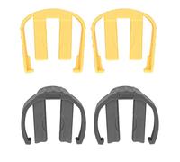 2 Pezzi di Ricambio Per Lavatrice a Pressione Per Auto, Connettore Rapido, Fibbia, Rondella Per Auto, Parte di Ricambio Per Clip C Per Karcher K2 K3 K7(Grigio)