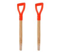 2 pezzi di ricambio per manico di forca a forma di D - manico di vanga da