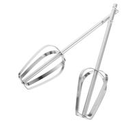 2 Pezzi di Ricambio per Mixer Manuale in Acciaio Inox Argento | Accessori per Impasti e Zucchero, Uso Domestico in Cucina, Adatti a Lezioni di Pasticceria