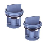 2 pezzi di ricambio per pompa di scarico compatibile con filtro lanugine originale Bosch per lavatrice CWF, WAE, WM54850 Series - 00647920/00605010/ 00602008