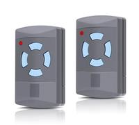 2 pezzi di ricambio per porta del garage Hörmann HSM4-868, 868,3 MHz, telecomando a 4 canali, compatibile con Hörmann HSE2-868, HS4-868, Blue Button