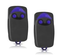 2 pezzi di ricambio per telecomando NICE, telecomando cancello 433,92 MHz, 2 canali, compatibile con Flo1r-s, Flo2r-s, Flo4r-s