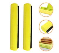 2 pezzi di ricambio per testina in spugna per mop, rullo di ricarica per mop,