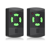 2 pezzi di ricambio per trasmettitore manuale Hörmann hsm4 437230, telecomando autoapprendimento codifica 26,975 MHz 4 canali per porta del garage, cancello d'ingresso, porta di casa, ecc