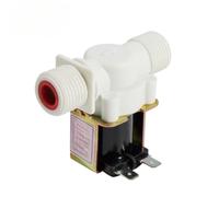 2 pezzi di ricambio universale for lavatrice, distributore d'acqua, for Per il calcolo del flusso(4 points DC12V water inlet valve)