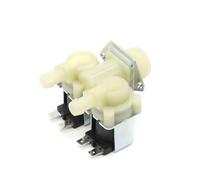 2 pezzi di ricambio universale for lavatrice, distributore d'acqua, for Per il calcolo del flusso(One input and two outputs (DC12V))