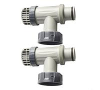 2 pezzi di ricambio valvola a stantuffo per piscina Intex 10747 valvola a stantuffo grande compatibile con pompe filtranti da 1500/2500/4000 galloni e per clorinatore Intex acqua salata