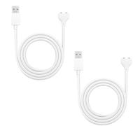 2 Pezzi Di Ricarica Magnetica USB 7mm, Cavi Di Ricarica USB-DC Universali Per Satisfyer Pro2, Cavi Di Ricarica Di Ricambio Per Orologi Collegati, Spazzolini Da Denti Elettrici, Bianco, 80 Cm