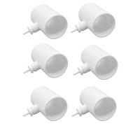 2 Pezzi Di Riduzione A T Bianca In PVC 32 * 20 Mm Con Testa A Torretta Da 5-18 Mm, Aerazione E Fornitura Di Acqua For Acquari Di Acquacoltura(32 * 20+14mm)