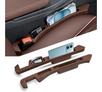 2 Pezzi di riempimento per Fessure del Sedile Auto per Audi A1 A3 A4 A5 A6 A7 A8 B6 B7 B8 B9 C6 C7 C8 D3 D4 D5 D6, (Normale/Marrone)