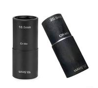 2 pezzi di rimozione dadi ruota di bloccaggio doppia dimensione 18,5 mm e 20,5 mm per Land per Rover e veicoli, robusto strumento Mo per la manutenzione dei pneumatici e l'estrazione dei dadi