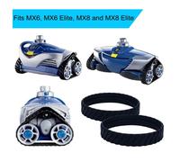 2 Pezzi di Ruote Da Pista per Pneumatici Da Piscina Sostituiscono Le Parti per