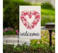 2 pezzi di San Bandiera da giardino da giardino per esterni bandiera