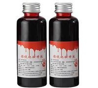 2 pezzi di sangue artificiale per Halloween, per cosplay e vampiri