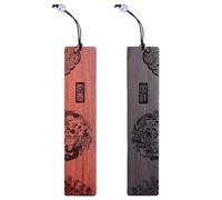 2 Pezzi Di Segnalibri Intagliati In Legno, Segnalibri Vintage, Accessori Per La Lettura, Strumenti Di Marcatura Di Libri, Regali Creativi.