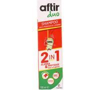 2 pezzi di shampoo aftir duo anti pidocchi da 100 ml