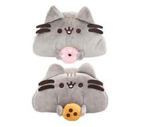 2 Pezzi Di Simpatica Borsa Per Cosmetici Per Gatti, Borsa Per Cosmetici In Peluche, Custodia Di Grande Capacità, Astuccio Per Cartoni Animati Per Studenti