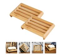 2 pezzi di sola sapone per la doccia vassoio porta barra per bagno