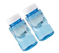 2 pezzi di soluzione per bolle di ricarica - 2 pezzi da 50 ml di acqua per bolle, 1 litro di miscela di bolle | 0,95 litri di soluzione di inganno concentrata, ricarica per una grande festa in estate