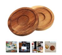 2 pezzi di sottobicchieri rotondi per bicchieri da whisky, cuscinetti rotanti