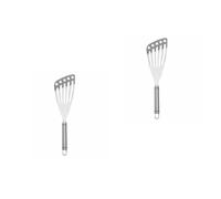 2 pezzi di spatola per friggere uova durevoli, per uova fritte, per pizza, pala