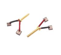 2 pezzi di spazzole di carbone for motore della pompa 'olio del rotore del motore della stazione idraulica del carrello elevatore spazzole di carbone 5X12X11mm