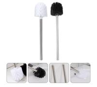 2 pezzi di spazzole per servizi igienici sostituibili a casa