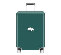 2 pezzi di spessore elastico stampe animalier copertura protettiva for bagagli for borsa da 18-32 pollici coperture for valigie Per Valigie(Sleep cat,XL 29-32 inch)