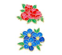2 Pezzi di Spilla di Fiori, Decorazioni Creative Personalizzate, Accessori alla Moda, Adatti A Zaini, Top, Cappelli.