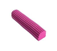 2 pezzi di spugna cotone che assorbe acqua, testa scopa, bocca stretta, durevole, strumento pulizia domestica, parte ricambio for mop, 28 cm(Rose red)