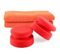 2 pezzi di spugna per lucidatura 100x100 mm spugna per lucidatura a mano