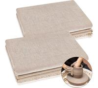 2 Pezzi di Stoffa di In Ceramica, Strumento per Scultura In Argilla di3298