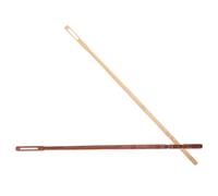 2 pezzi di strumenti per la pulizia del flauto in legno: lunghe bacchette di