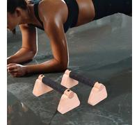 2 pezzi di supporto antiscivolo per barre per flessioni in legno esercizi