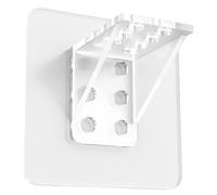 2 Pezzi Di Supporto For Mensola, Chiodo Perforato Senza Colla, Staffa Triangolare Resistente, Clip Montaggio A Parete, Accessori La Casa