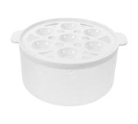 2 pezzi di supporto per cuocere a vapore le uova in plastica: supporto per