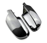 2 Pezzi di Tappi Copri specchietti retrovisori in ABS per Auto, per Audi RS5 2011-2016, Tappi Copri specchietti retrovisori di Ricambio per Proteggere Lo specchietto retrovisore, Normale-A-Carbonio