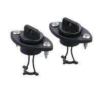 2 Pezzi Di Tappi Di Scarico For Kayak Neri Con 4 Viti For Canotti, Kayak, Canoe, Barche, Impediscono L'infiltrazione D'acqua E Drenano L'acqua.