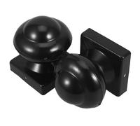 2 pezzi di tappi per recinzione in ferro - Puntali decorativi per pali di