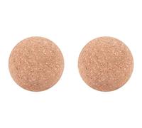 2 pezzi di tappo in legno di sughero palla di vino, tappo a sfera in sughero per caraffa di ricambio 2,1 pollici/5,5