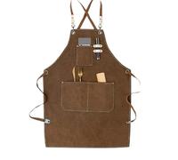 2 pezzi di tela da cucina regolabile for grembiule ispessita Per Giardino