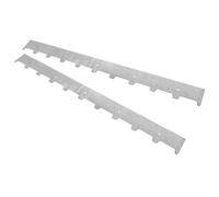 2 pezzi di telaio per in metallo, estremità, distanziatori durevoli,