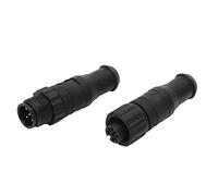 2 pezzi di terminatori NMEA 2000 M12 maschio-femmina a 5 pin, IP67 impermeabili, per terminazione della rete NMEA 2000, compatibili con i sistemi Lowrance, Simrad, e Navico.