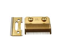 2 Pezzi Di Testina Di Taglio Con Lama Di Ricambio, Compatibile Con WAHL, Tagliacapelli, Rasoio, Macchina For Taglio Di Capelli, Set Di Accessori For Salone, Strumento In Metallo(Gold)