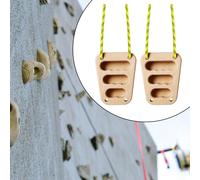 2 pezzi di trave di legno per arrampicata su roccia, presa liscia per atleti