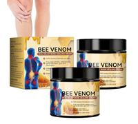 2 pezzi di unguento per veleno d'api, crema per le articolazioni e le ossa, crema istantanea per la terapia del dolore (2)