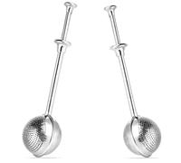 2 pezzi di utensili da cucina in acciaio inossidabile, colino per il tÃ¨ e spolverino per la farina